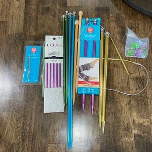 Knitting needles